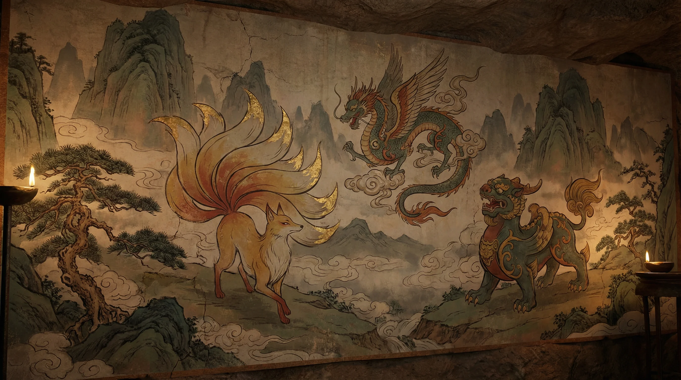 山海经 - 李宇春 姚明 上古神兽动漫